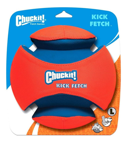 ¡chuck! Juguete Para Perros Kick Fetch Ball, Grande (8 Pulga