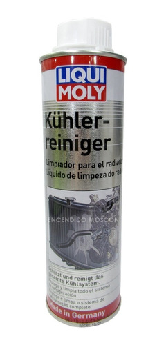 Imagen 1 de 5 de Limpiador De Radiadores Liqui Moly Radiator Cleaner