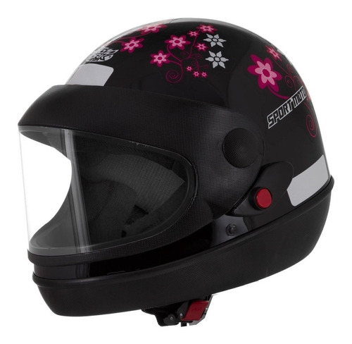 Capacete Sport Moto Feminino Sm Mulher  For Girls  Protork