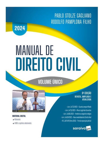 Manual De Direito Civil - 8a Edição 2024