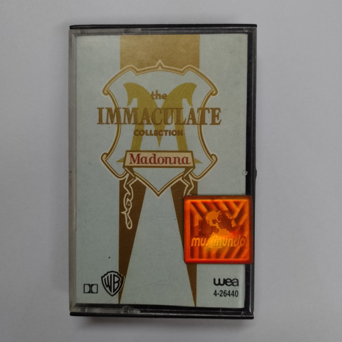 Cassette Madonna The Immaculate Collection Original Usado