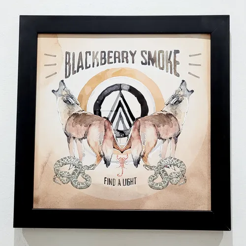 comprar Quadro Blackberry Smoke Quadros Decorativos Capa De Disco