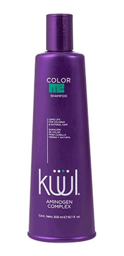 Shampoo Color Me Kuul Para Cabello Teñido Y Natural