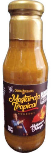 Mostarda Gourmet C/ Habanero E Manga 335g - Churrasqueadas