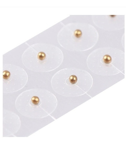 Imagen 2 de 7 de 100 Pegatinas Magnéticas Transparentes Para Auriculoterapia