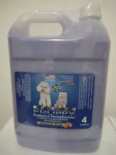 Shampoo Perros Y Gatos Pelaje Blanco Hipoalergénico 4 Litros