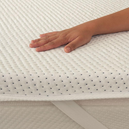 Pillow Top Solteiro King Guldi D30 Alça Branco