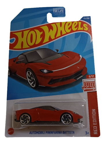 Hot Wheels Automobili Pininfarina Battista Red Edition 2022