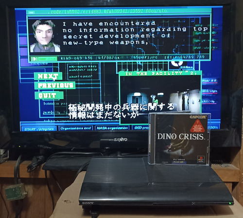 Dino Crisis Ps1 Vr Japonesa. (Usado)