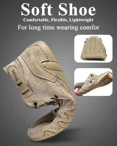 Botas Altas Italianas Hechas A Mano Con Velcrotranspirables