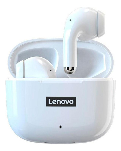 Fone De Ouvido In Ear Bluetooth Lenovo Lp40 Pro Branco
