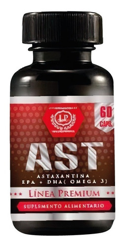 Ast (astaxantina + Omega 3) Antioxidante Premium