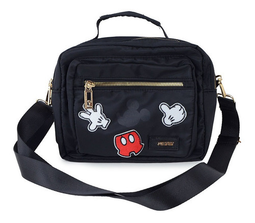 Bolsa Feminina Luxcel Mickey Mouse Preta - Bmk7