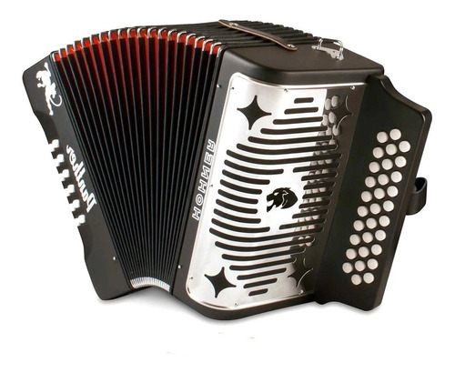 Acordeon Hohner Panther Ii G C F 12 Bajos A4800 Oferta!!