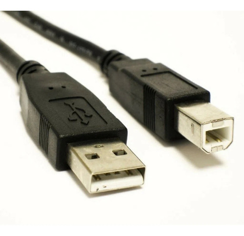 Cable de impresora universal USB 2.0 HP Epson Canon Elgin de 1,80 m