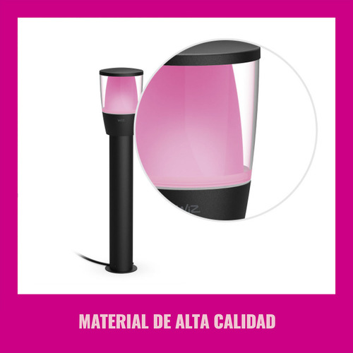 Extensión De Bolardos 929003265206 Wiz 12 V Blanco Frío Y Calido