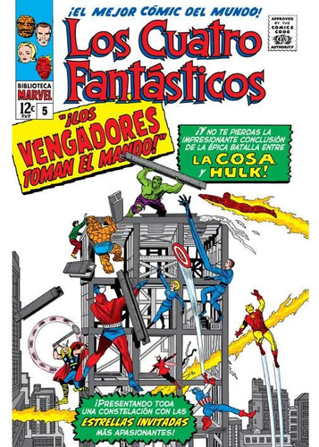 Biblioteca Marvel: Los 4 Fantasticos 05 / Panini