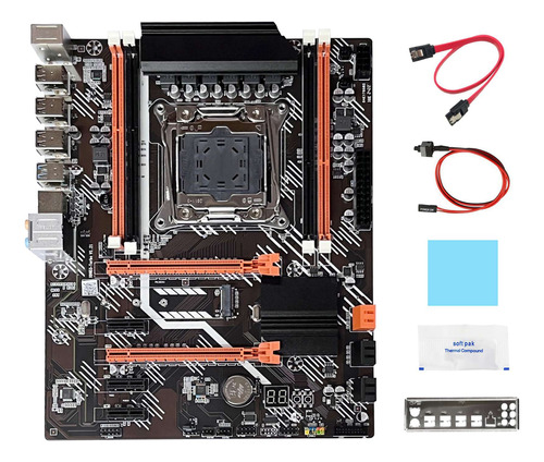 Placa Base X99+cable De Conmutador+deflector+grasa Térmica+t