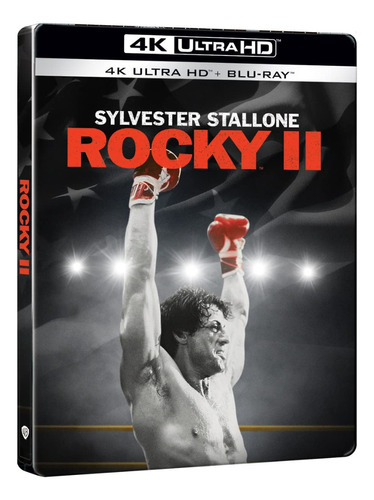 4k Ultra Hd + Blu-ray Rocky 2 / Steelbook