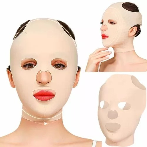 Mascara Reductora Adelgazante Facial Papada Cuello Cabeza