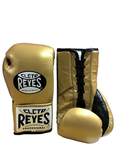 Guantes Cleto Reyes Dorados Para Pelea Oficial 10 Oz.