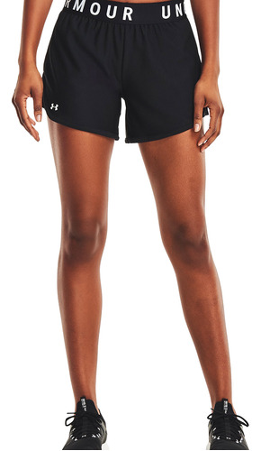 Short Underarmour Play Up 3.0 Negro Mujer