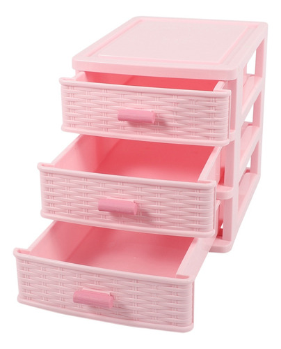 Caja De Almacenamiento De Joyas De 3 Compartimentos Con Dise