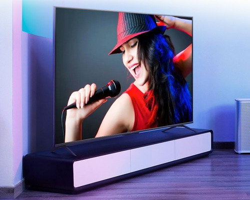 Televisor Americanled Sound Bar Smart Tv 43¨ 4k Frameless