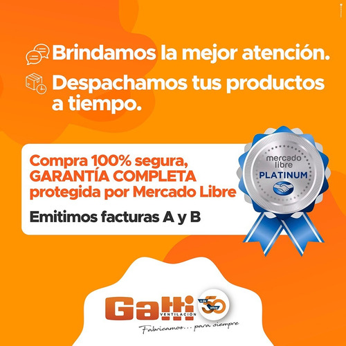 Extractor De Aire Para Techo 15 Cm Tipo Hongo Gatti Ventilacion