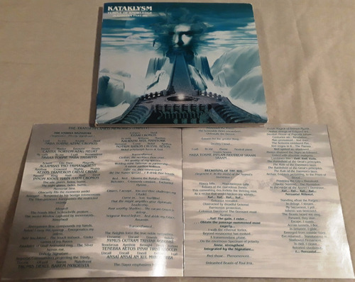 Kataklysm Temple Of Knowledge Digipak 1era Ed Europea Death