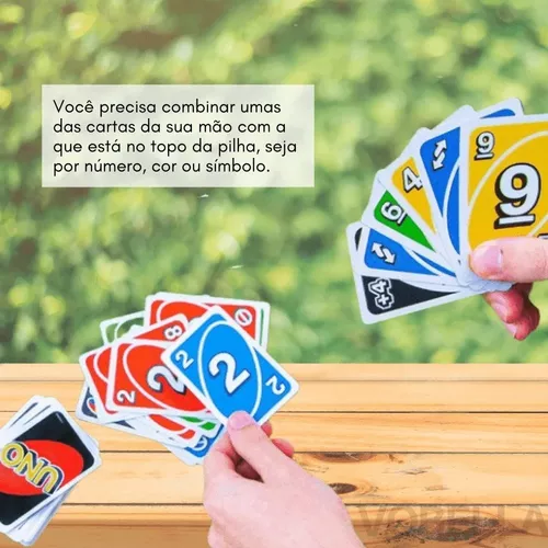 Jogo Baralho Uno Copag Original Com Cartas Para Personalizar