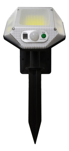 Reflector Luz Led Exterior Energia Solar Sensor Movimiento