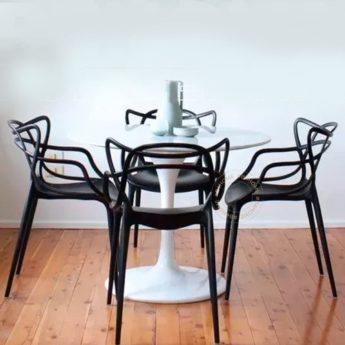 Imagen 2 de 6 de Pack X 3 Silla De Comedor Diseño Master | Contado