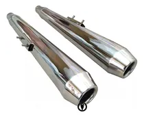 Comprar 2 Silenciadores Para Motos Kz 650 Z650 Escape Kz650 Kawasaki