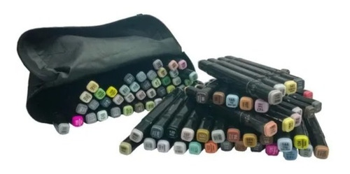 168 Lápices Marcadores Doble Con Bolsa