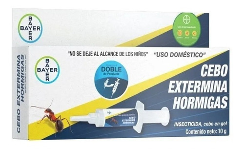 Imagen 1 de 1 de Mata Hormigas En Gel Jeringa Bayer 10 G