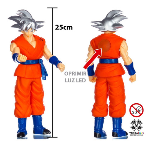 Dragon Ball Super Figura Goku Ultra Instinct /ultra Instinto | MercadoLibre