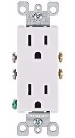 Imagen 4 de 4 de Contacto Doble Polarizado Con Tapa Cooper Sienna