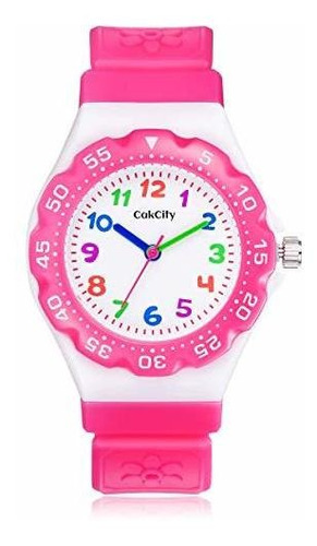 Reloj Para Niños , Impermeable, Bonito Reloj De Ra Analógico