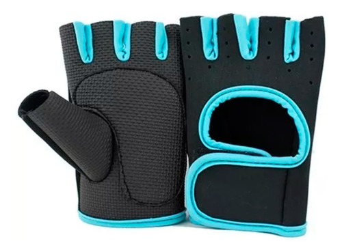 Guantes Para Gym Gimnasio Deportivos Hombre Mujer Con Abrojo