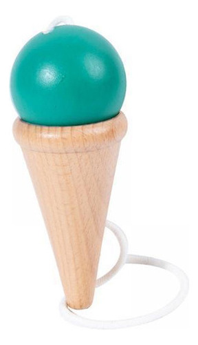 / 6 Tradicional Japão Tama Ken Pré-escolar Brinquedos Verde