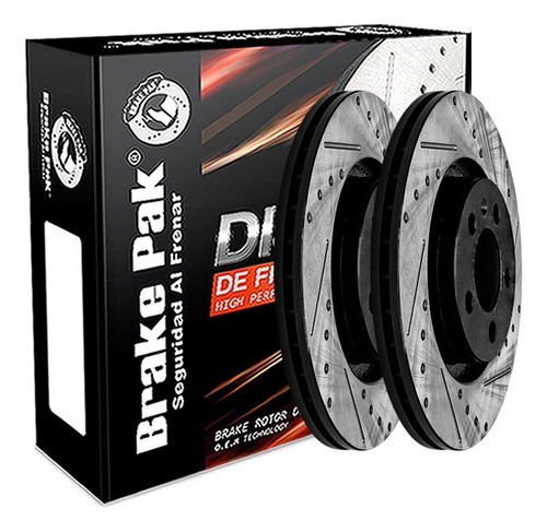 Discos De Freno Marca Brake Pak Para Volkswagen New Beetle