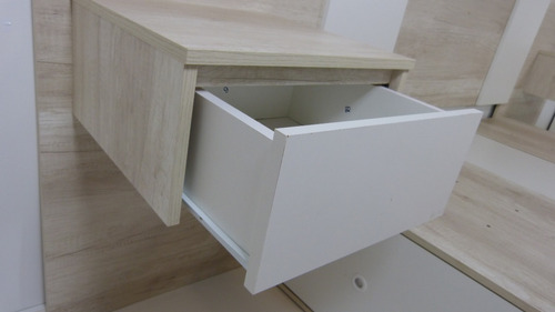 Imagen 6 de 9 de Respaldo Sommier Cama Mesas De Luz 140 A 200 Cm 3006 A24