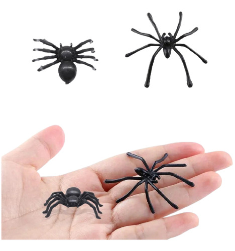Arañas Miniaturas Y De Rincón Figura Deco Halloween (40uni)