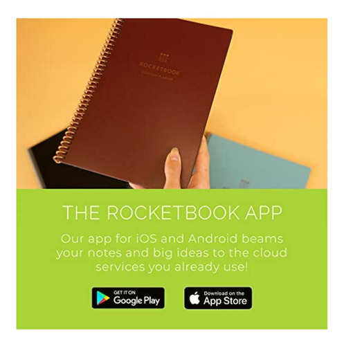 Rocketbook Agenda Diaria Reutilizable Agenda Diaria,