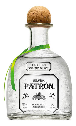 Pack De 4 Tequila Patrón Blanco Silver 700 Ml