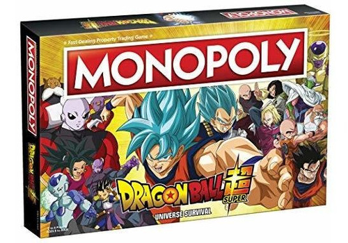 Monopoly Dragon Bola Super  Recluta Legendarios Nzkrz