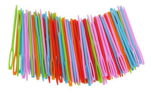 3 X 100 Piezas De Plástico De De Tapiz De Agujas De