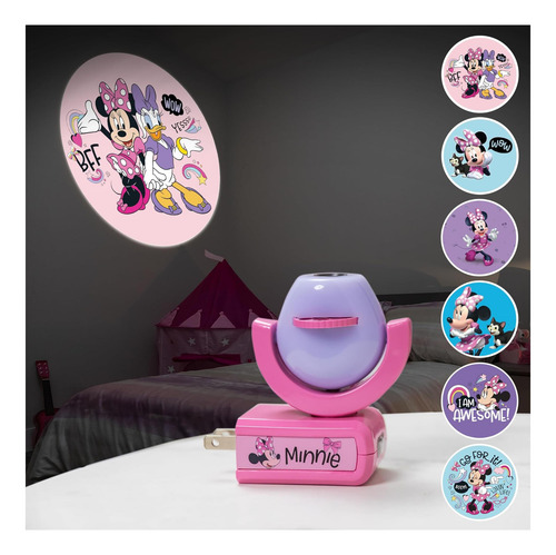 Projectables De Disney Disney Minnie Mouse Lideró La Luz A