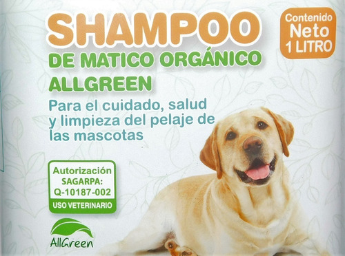 Imagen 2 de 4 de Shampoo Mascotas Orgánico 1 Lt
